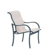 sling modern outdoor dining chair
