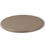 round outdoor faux granite table top