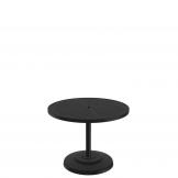round patio pedestal dining table