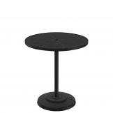 round patio pedestal bar umbrella table